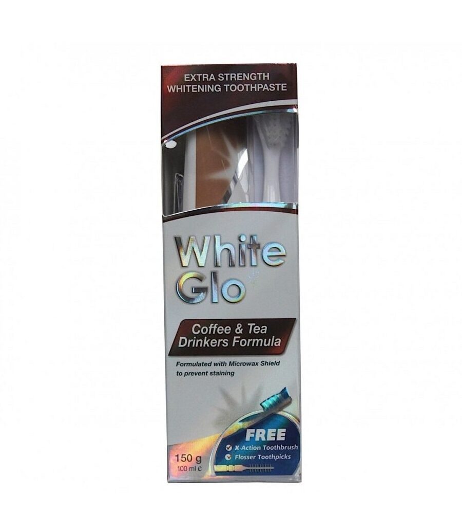 WHITE GLO - Dentifricio Coffee & Tea Drinkers Formula