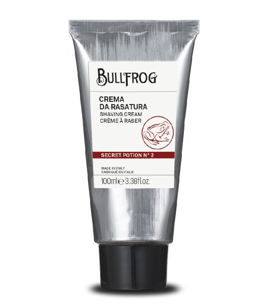 BULLFROG - Crema da Rasatura in Tubo Secret Potion N.2 “Comfort”